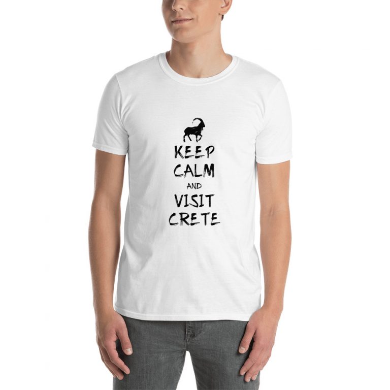 Keep Calm and Visit Crete Mens T-Shirt Crete - allincrete.com