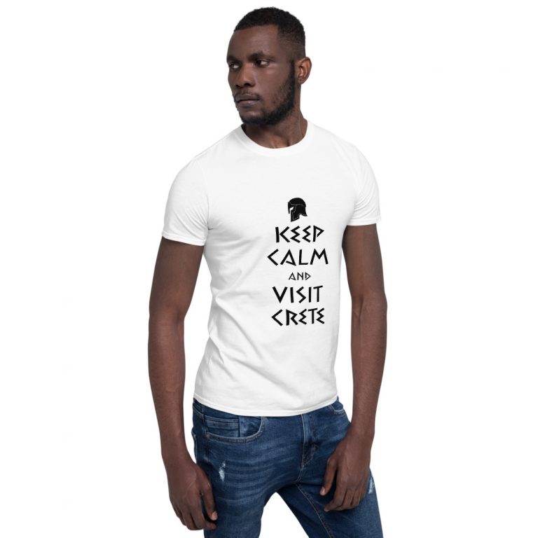 Keep Calm and Visit Crete Mens T-Shirt Crete - allincrete.com