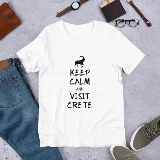 Keep Calm and Visit Crete Womens T-Shirt Crete - allincrete.com