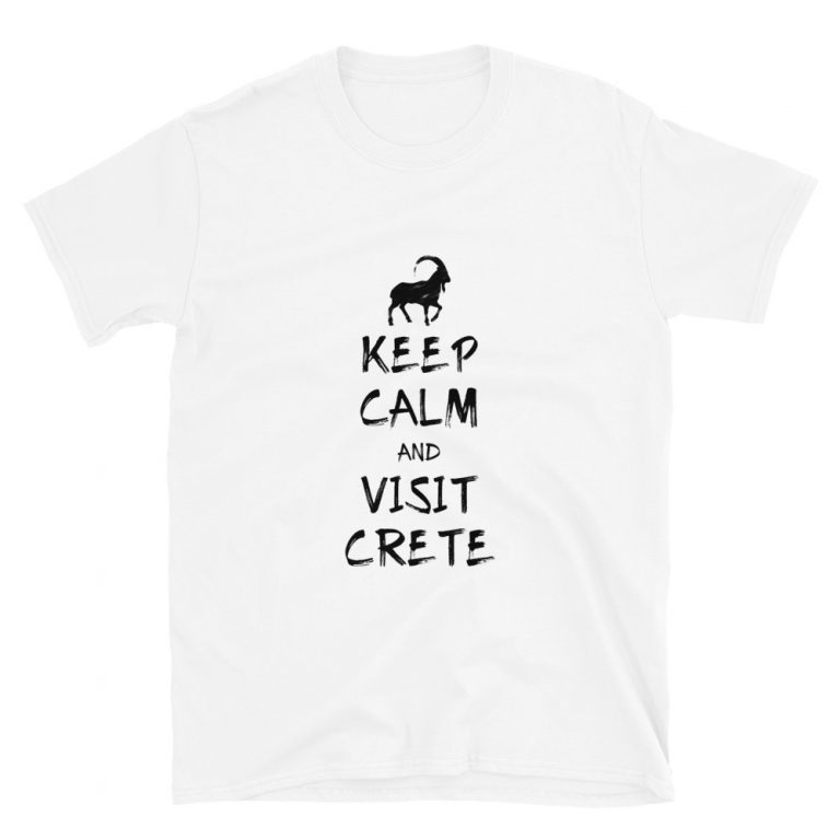 Keep Calm and Visit Crete Mens T-Shirt Crete - allincrete.com
