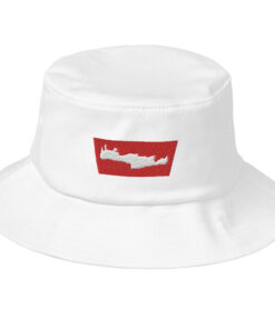 Crete Old School Bucket Hat - allincrete.com