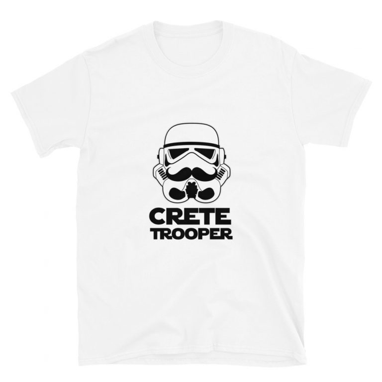 Crete Trooper Men’s T-shirt- allincrete.com