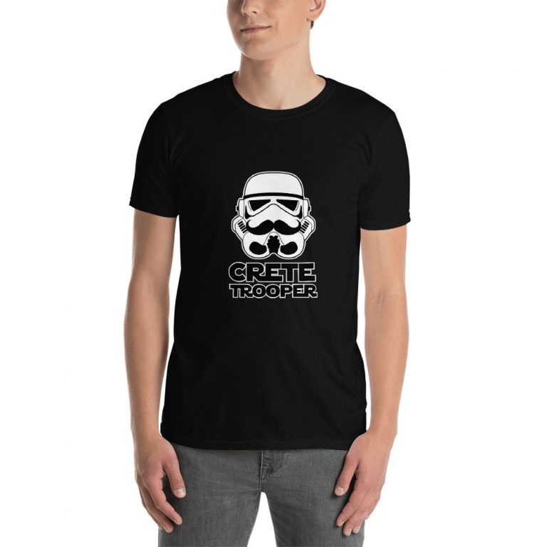 Crete Trooper Men’s T-shirt- allincrete.com